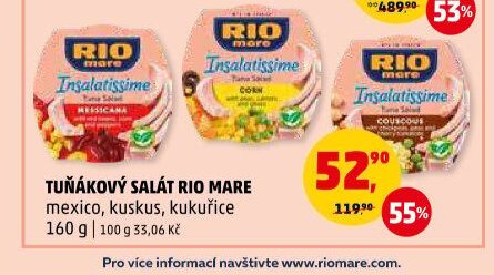 Tuňákový salát Rio Mare