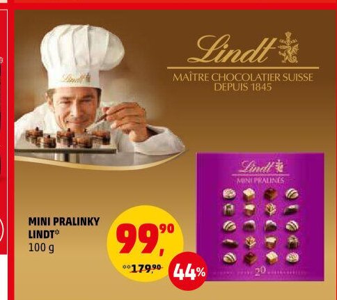 Mini pralinky Lindt