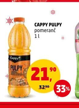 Cappy Pulpy pomeranč
