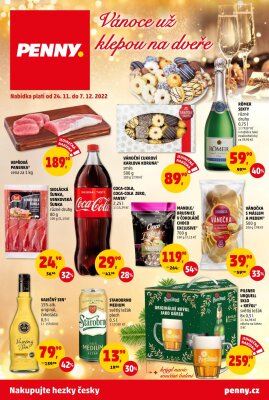 akční leták Penny Market 24.11.2022-7.12.2022