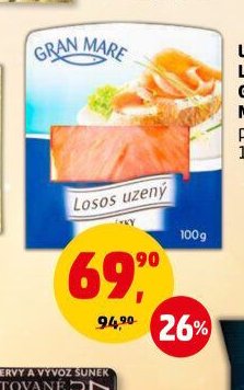 Losos uzený Gran Mare