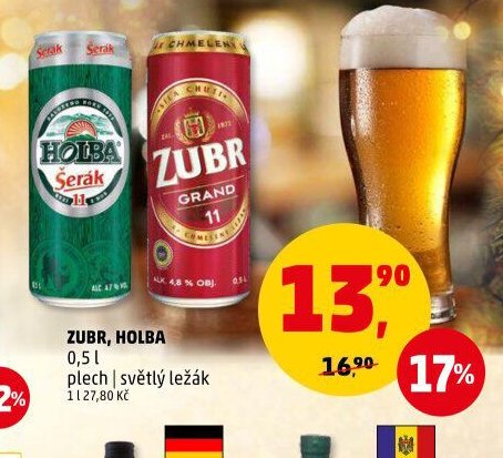 ZUBR, HOLBA