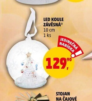 LED KOULE ZÁVĚSNÁ