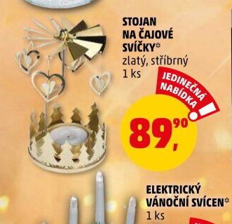STOJAN NA ČAJOVÉ SVÍČKY