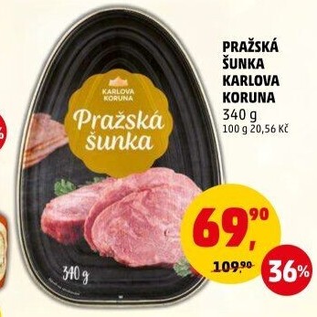 Šunka pražská Karlova Koruna