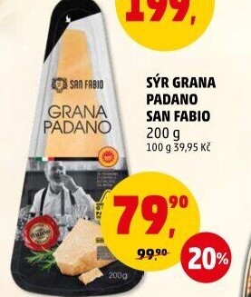 Sýr Grana Padano San Fabio