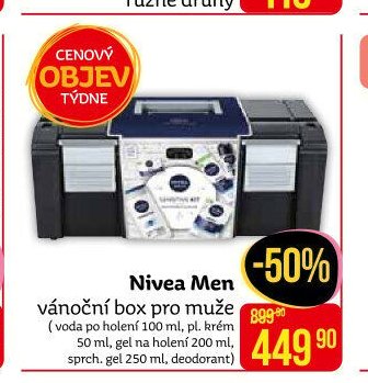 Nivea Men vánoční box pro muže