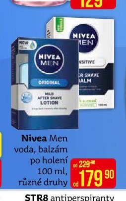 Nivea Men voda, balzám po holení