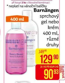 Barnängen sprchový gel nebo krém