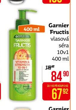 Garnier Fructis vlasová séra 10v1 400 ml