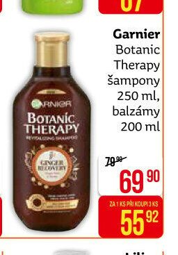 Garnier Botanic Therapy šampony 250 ml, balzámy 200 ml