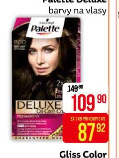 Palette Deluxe barvy na vlasy