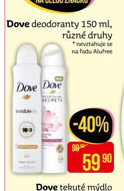 Dove deodoranty 150 ml, různé druhy