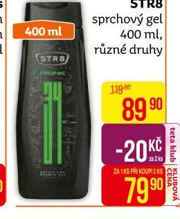 STR8 sprchový gel 400 ml, různé druhy