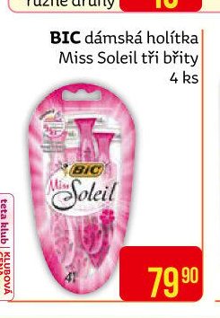 BIC dámská holítka Miss Soleil tři břity 4 ks