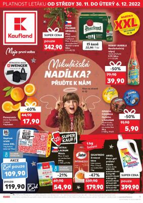 akční leták Kaufland 30.11.2022-6.12.2022