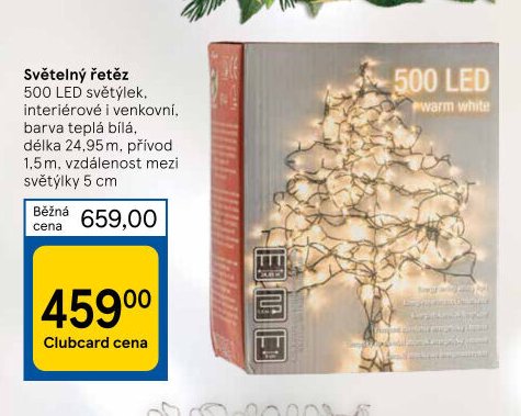 Světelný řetěz 500 LED
