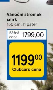 Vánoční stromek smrk