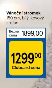 Vánoční stromek, bílý