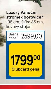 Luxury Vánoční stromek borovice