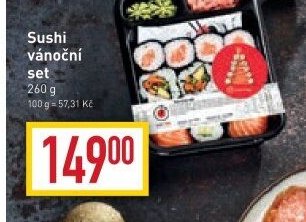 Sushi vánoční set