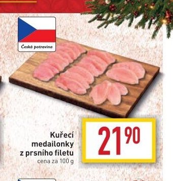 Kuřecí medailonky z prsního filetu