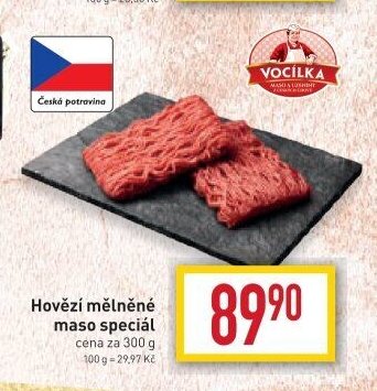 Hovězí mělněné maso speciál