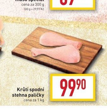 Krůtí spodní stehna paličky