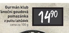 Gurmán klub Vánoční goudová pomazánka