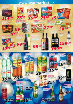 akční leták ESO MARKET 30.11.2022-11.12.2022