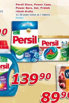 Prací kapsle Discs 4v1 Persil