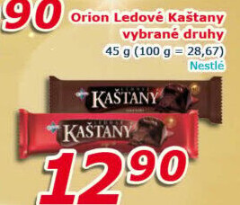 Ledové kaštany Orion
