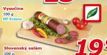Salám Vysočina Krásno