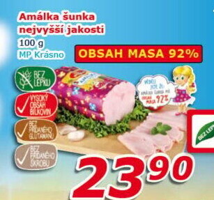 Šunka Amálka nejvyšší jakosti Krásno