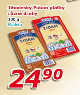 Sýr Eidam Jihočeský Madeta