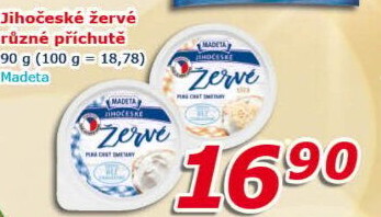 Žervé Jihočeské Madeta