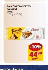 Balconi Trancetto kakaové