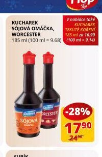 Kucharek sójová omáčka, worcester