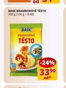 Bask bramborové těsto