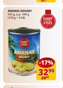Ananas kousky