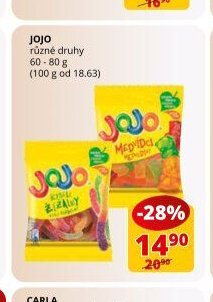 Jojo různé druhy