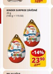 Kinder Surprise závěsné