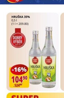 Hruška 35%