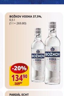 Božkov vodka 37,5%