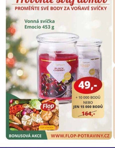 Vonná svíčka Emocio