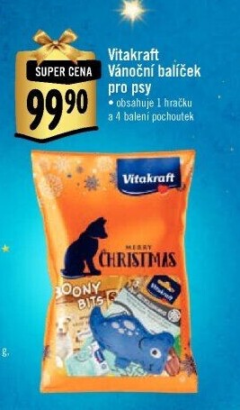 Balíček vánoční pro psy Vitakraft