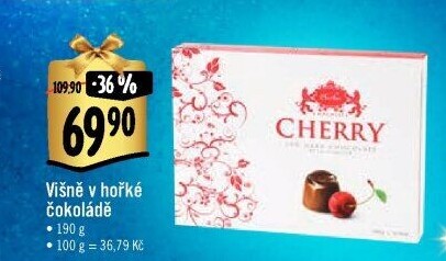 Bonboniéra Višně v čokoládě Cherry Carla