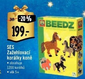 Dětská zažehlovací sada korálků SES Creative
