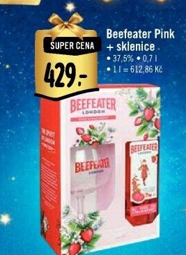 Gin Pink Beefeater - dárkové balení