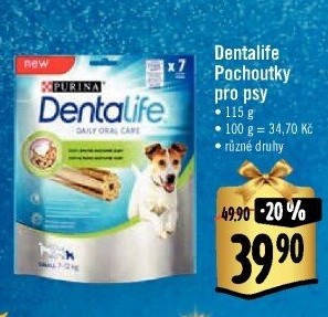 Pamlsky pro psy Denta Life Purina